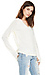 One Teaspoon Snug Knit V-Neck Sweater Thumb 3