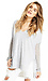 Glamorous V-Neck Long Sleeve Knit Top Thumb 1