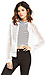 Glamorous Fishnet Bomber Jacket Thumb 2