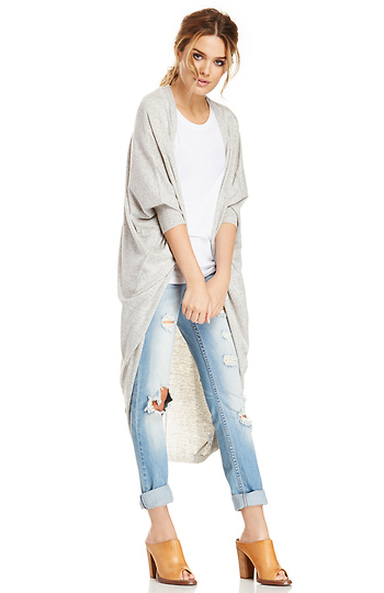 Glamorous Long Cocoon Cardigan Slide 1