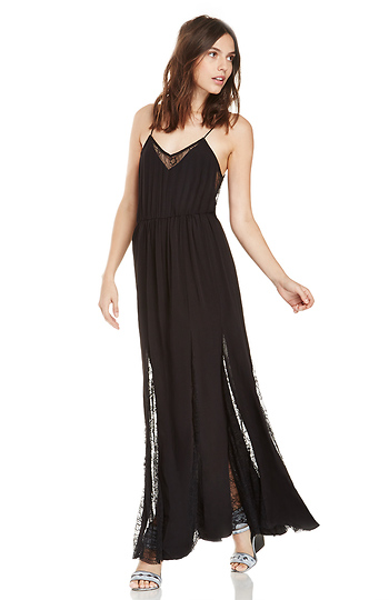 BARDOT Charlotte Lace Maxi Dress Slide 1