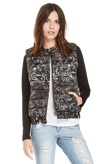 Maison Scotch Marble Bodywarmer Slide 1