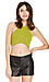 Lucca Couture Cross Front Crop Top Thumb 1