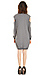Lucca Couture Shoulder Cut Sweater Dress Thumb 2