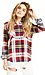 Lucca Couture Plaid Flannel Shirt Thumb 1
