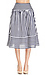 J.O.A. Stripe Panel Skirt Thumb 2