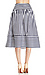 J.O.A. Stripe Panel Skirt Thumb 3