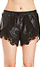 STYLESTALKER Only With You Vegan Leather Shorts Thumb 4