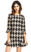 J.O.A. Houndstooth Dress Thumb 1