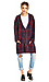 J.O.A. Plaid Sweater Coat Thumb 4