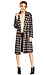 Line & Dot Plaid Keaton Trench Coat Thumb 2