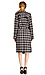 Line & Dot Plaid Keaton Trench Coat Thumb 3