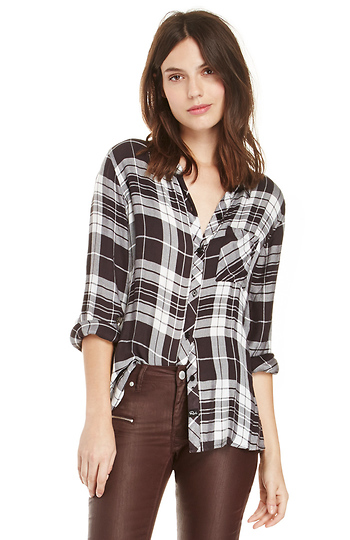 Rails Hunter Button Down Plaid Shirt Slide 1