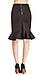 MLM Flip Hem Pencil Skirt Thumb 3