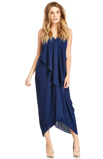 Mary Kate Ruffled Maxi Slide 1