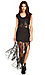 Line & Dot Deep Lace Maxi Skirt Thumb 1
