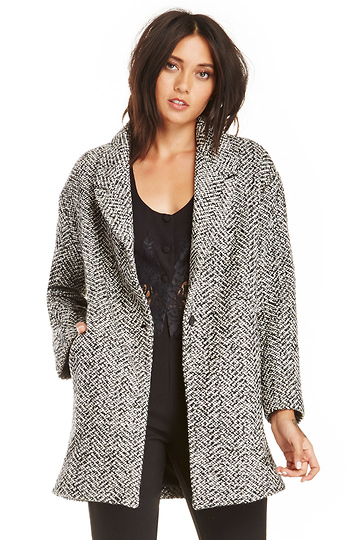 Line & Dot Mr. Darling Car Coat Slide 1