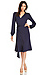 Cultivated Modal Wrap Dress Thumb 1