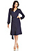 Cultivated Modal Wrap Dress Thumb 1