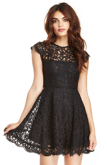 BB Dakota Rylin Lace Dress Slide 1