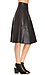 Huxtable Vegan Leather Skirt Thumb 4