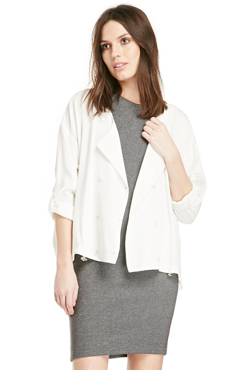 Chenoweth Oversized Tencel Jacket Slide 1