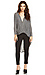 DAILYLOOK Twisted Sister Knit High Low Top Thumb 1