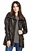 ONE by One Teaspoon Leather Patchwork Convertible Jacket Thumb 2