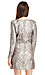 SAYLOR Sequin Naomi Platinum Dress Thumb 2