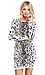 BARDOT Snow Leopard Dress Thumb 1