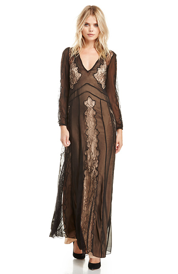 Stone Cold Fox Vermont Lace Gown Slide 1