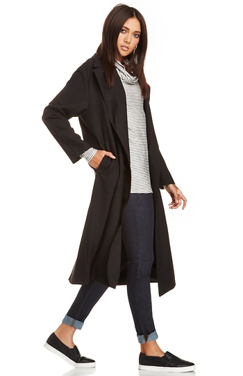 Line & Dot Cecil Long Coat Slide 1