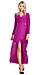 Line & Dot Norma Silk Maxi Dress Thumb 1