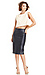 Blaque Label Vegan Leather Pencil Skirt Thumb 1