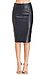 Blaque Label Vegan Leather Pencil Skirt Thumb 2