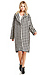 Glamorous Houndstooth Wool Coat Thumb 4