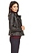 Glamorous Vegan Leather Moto Jacket Thumb 3