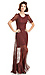Nightcap Petite Jacquard Lace Gown Thumb 3