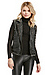 MUUBAA Limited Kate Sleeveless Studded Leather Biker Vest Thumb 2