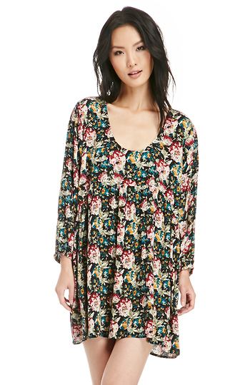 Knot Sisters Echo Park Floral Dress Slide 1