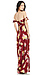 FLYNN SKYE Floral Bardot Maxi Dress Thumb 2