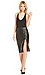 J.O.A. Sequin Pencil Skirt Thumb 1