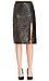 J.O.A. Sequin Pencil Skirt Thumb 2