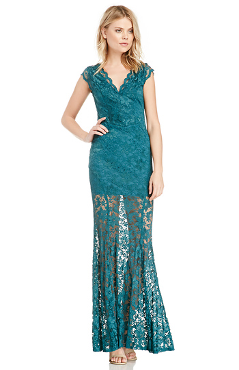 Lucy Lace Maxi Dress Slide 1