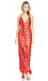 Lola Embroidered Maxi Dress Thumb 4