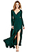 Vivian Jersey Knit Wrap Maxi Dress Thumb 1