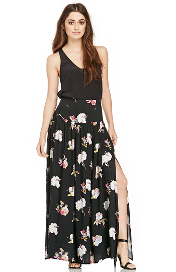 Somedays Lovin Zenith Floral Maxi Skirt Slide 1