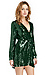 Katie Sequin Wrap Dress Thumb 3