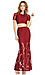 For Love & Lemons Embroidered Ethereal Maxi Skirt Thumb 1