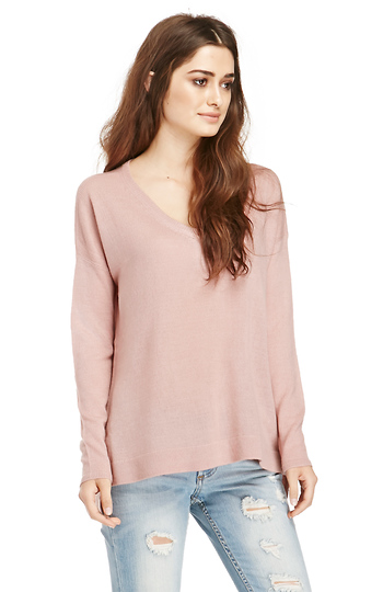 BB Dakota Oversized Dallas Sweater in Dusty Pink | DAILYLOOK